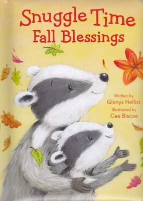 Snuggle Time Fall Blessings by Glenys Nellist (Board Book) Christian Gift Autumn