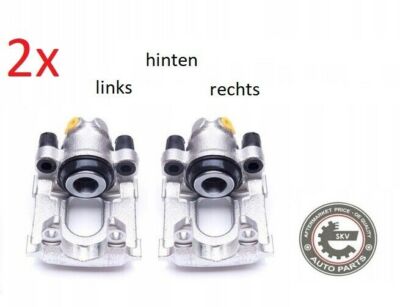 2x rear brake calipers left + right for BMW 3 (E46) 330d 330i