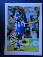 DAMIEN FRANCIS - FORMER WIGAN FOOTBALLER - SUPERB SIGNED PHOTO