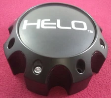 Helo Wheels Matte Black Custom Wheel Center Cap # 1079L170-H67 / S1610-08 (1)