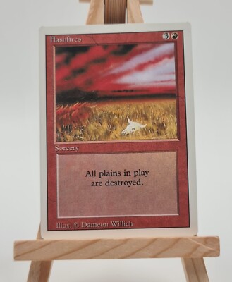 Flashfires  Revised - 3. Edition Magic Karte englisch (Steppenbrand)