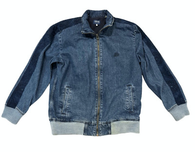 Levi's Made and Crafted LMC Track Jacket Medium Blue Wash Rare