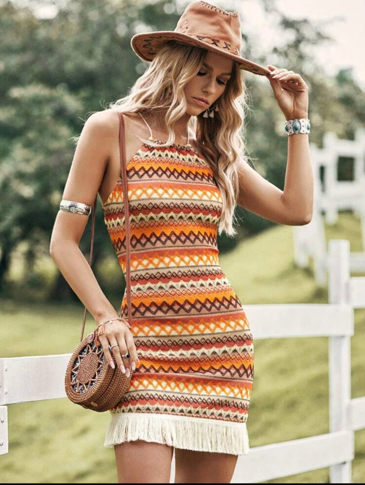 Boho cowgirl deals dress