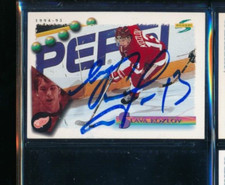 1994-95 Score #70 Slava Kozlov Detroit Red Wings Signed Autograph (IF51) SWSW6
