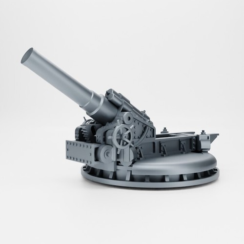 Imperial Japan Type_45 24mm Heavy Howitzer (Japan, WW2 Wargaming Various Scales - 第 1/3 張圖片