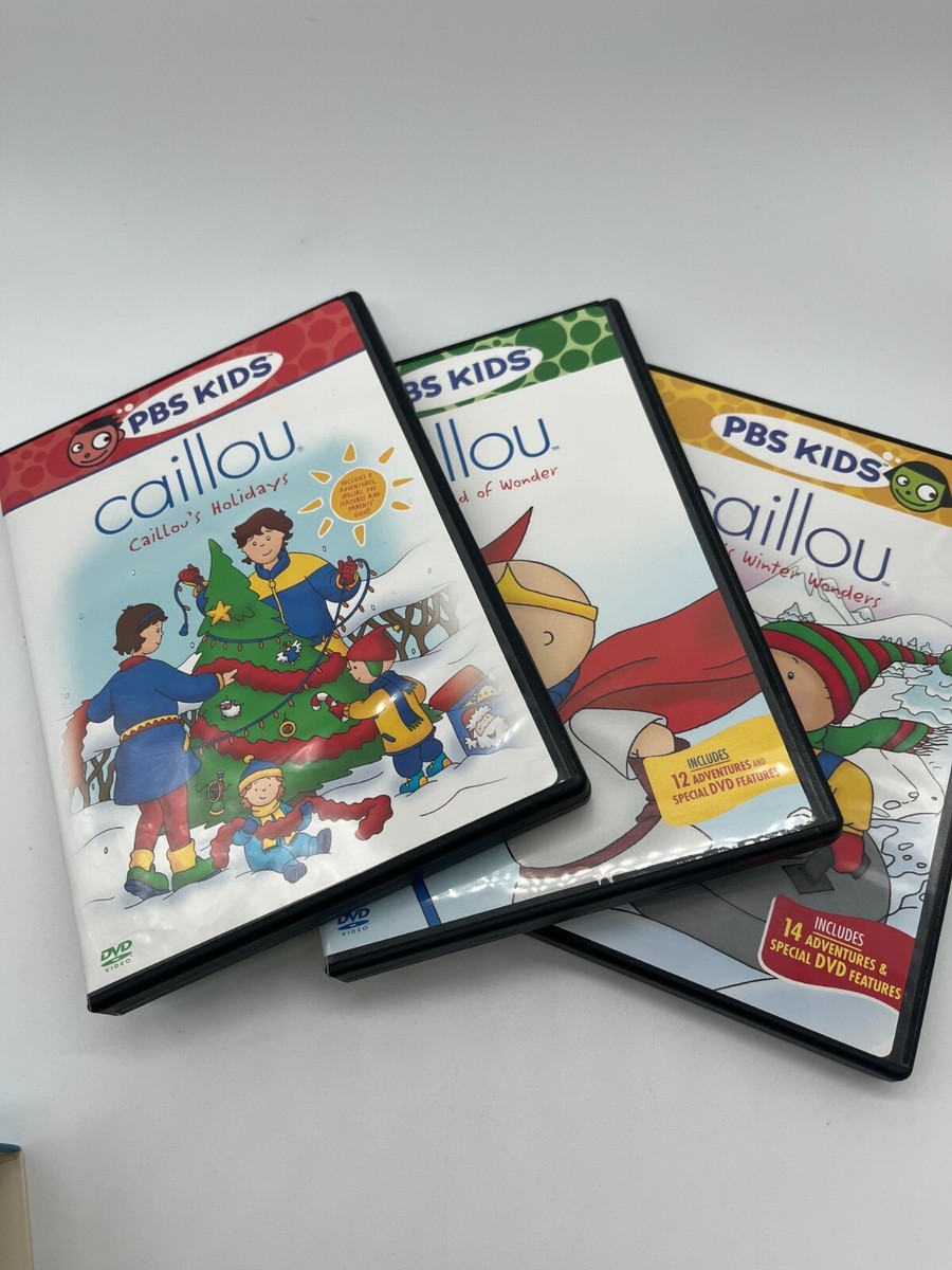 Caillou: Caillous Holiday Favorites (DVD, 2011, 3-Disc Set