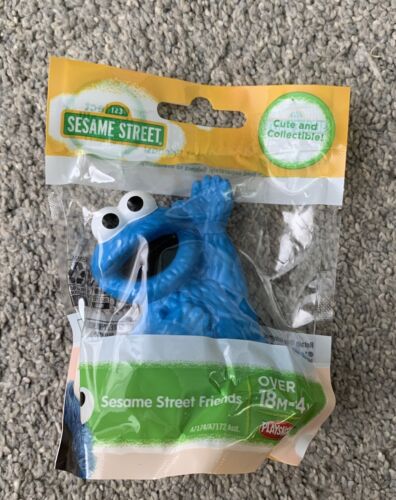 Sesame Street Cookie Monster Mini Figure Cake Topper 3" Playskool New