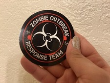 3 Zombie Outbreak Response Team - Vinyl Sticker- Free Shipping 3 Zombie Outbreak Response Team - Vinyl Sticker- Free Shipping