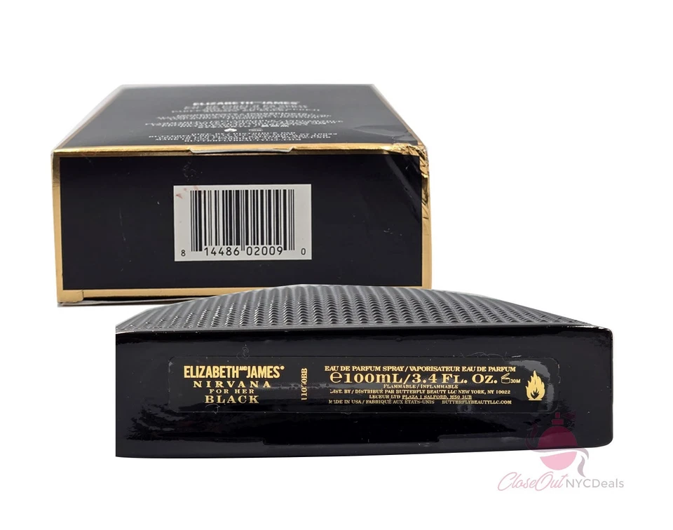 Elizabeth & James Nirvana for Her sándalo 3,3 oz/100 ml eau de parfum spray para mujer Foto 4 de 4