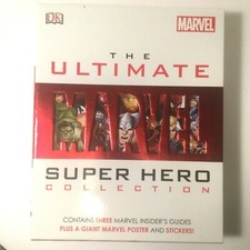 Marvel Super Hero Collection Avengers Spiderman Iron Man Books Poster Stickers