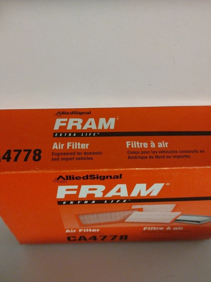 Marco de filtro de aire CA4778.. 1983 a 1991 Camry  Foto 2 de 4