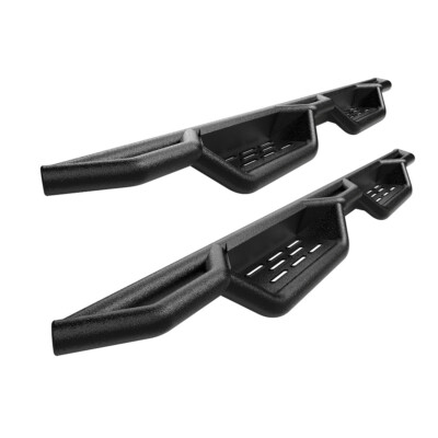 Black Drop Down Steps Fit 05-20 Chevy Tahoe GMC Yukon