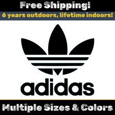 Adidas Logo Vinyl Decal - Laptop, Shoes, Car, Sneaker,Skateboard, Soccer, Sports