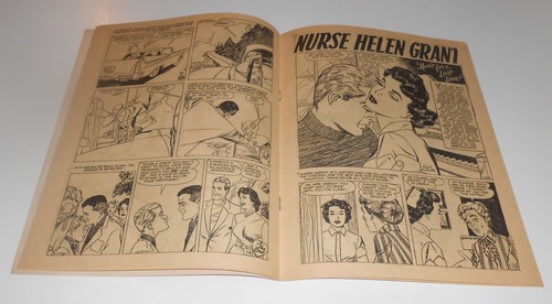 THE UNMASKED HEART no.1 Horwitz Romance 1957 NURSE HELEN GRANT super-rare AUS ED - Picture 5 of 9