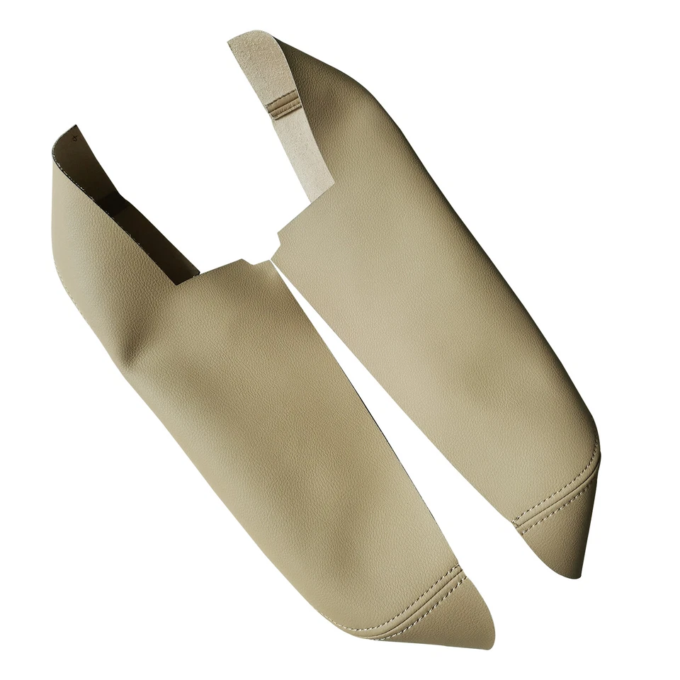 For 06-14 Honda Ridgeline Leather Front Door Panel Armrest Cover Skin beige Foto 2 de 4