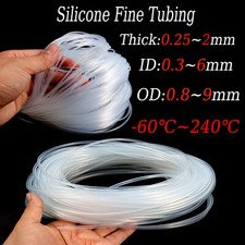 Ultra Clear Pure Silicone Tubing Fine Silicone Tubing Infusion Tubing 0.8 9mm