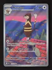 Watchog 153/086 Holo SV: White Flare LP Pokémon TCG on eBay