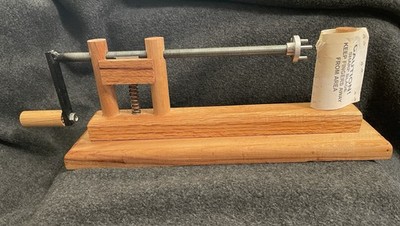 Original Country Cutter Wooden Potato Slicer Curly Fry Onion String Maker UNUSED