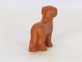 Lego Belville Playful Puppy Retired Standing Brown Dog Minifigure Dog #7583 2008