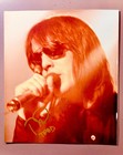 TODD RUNDGREN Signed 8X10 Pic•NAZZ UTOPIA•Signed 2002 Ticket stub included w/COA — photo 1