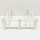 Vtg Fisher-Price Little People Farm #2501 / #2555 Fence Sections (Lot of 3)