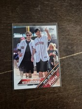2016 Topps First Pitch Jake Gyllenhaal Boston Red Sox