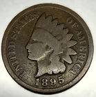 1895 Indian Head Cent Penny Good Condition 1c One Cent US Coin- 2530