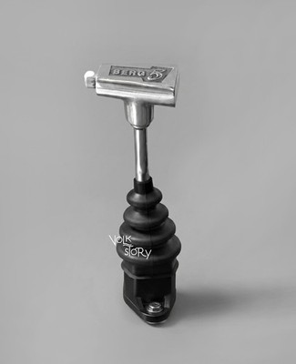パーツ GENE BERG 12 Curved Shifter L.H.D. GENE BERG 5 SPEED SHIFTER 12” CURVED ANGLED SHAFT SHIFTER I LHD VW
