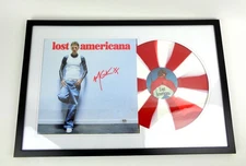 Machine Gun Kelly MGK Signed Lost Americana Vinyl Record Framed PSA/DNA COA