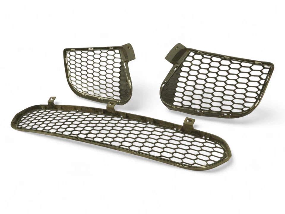 2010 - 2013 BMW X5M E70 BUMPER GRILLE GRILL CENTER LOWER END LH RH SIDE SET OEM Foto 3 de 4