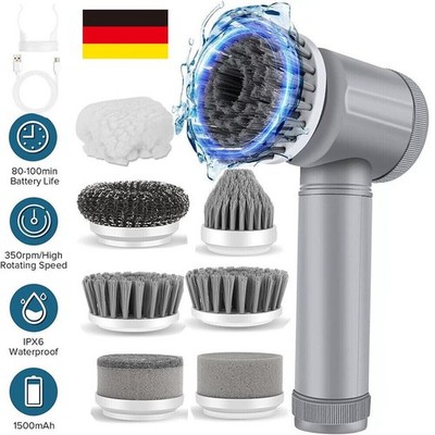 Wiederaufladbare elektrische kabellose Reinigungsbürste Spin Scrubber Turbo Scru
