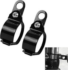 Motorcycle Fork Turn Signal Mount Brackets, 30-43 mm Metal Indicator Bracket Cla