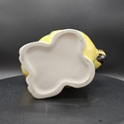 Whimsical Yellow & Brown Ceramic Planter or Pen & Eyeglasses Holder Grumpy Cat — photo 9