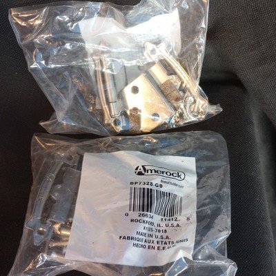 2 pkg of 2 Amerock BP7328G9 Face Mount Cabinet Hinges USA