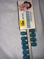 Sylvania Blue Dot Flashbulbs M3B Open Box 10 Bulbs