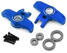 Treal Hobby Aluminum Front Steering Knuckles for Traxxas® UDR® (Blue)