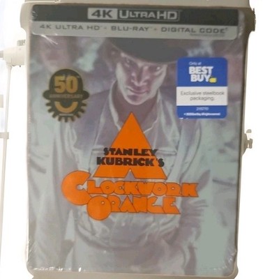 A Clockwork Orange 4K Ultra HD + Blu-ray Steelbook Best Buy Limited Edition