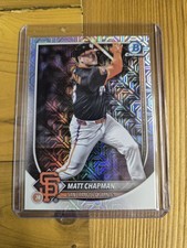 2025 Bowman Chrome - Matt Chapman #49 Mega Box Mojo Refractor