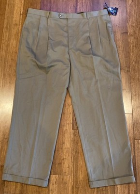 Roomers Expandable By Glan Oaks Chino Pants Men 40/30 Multi Comfort Slash Pocket