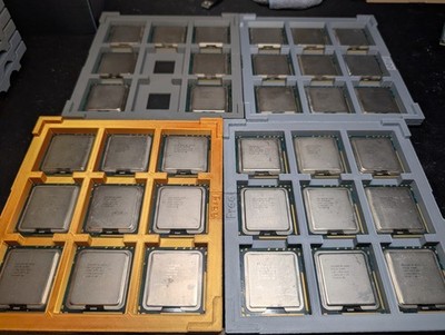 Xeon LOTT W35xx, E55xx, X55xx MEGA LOT CPUs 34x System pulls LOOK!!