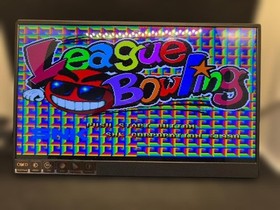 LEAGUE BOWLING NEO GEO AES SNK Cartridge NGH Home Game Operation Confirmed Used