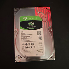 Seagate BarraCuda 1TB 3.5" SATA III 7200RPM 64MB HDD ST1000DM010