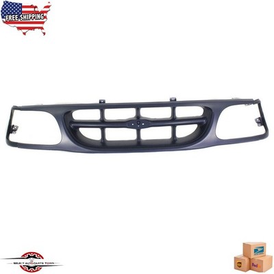 Fits 1995-2001 Ford Explorer New Front Grille Painted Gray Shell and Insert