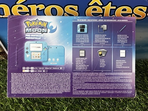 CONSOLE NINTENDO 2DS POKEMON LUNE MOON PAL NEUVE 100 % NEW NIEUW NEU FR EUR - Afbeelding 3 van 18