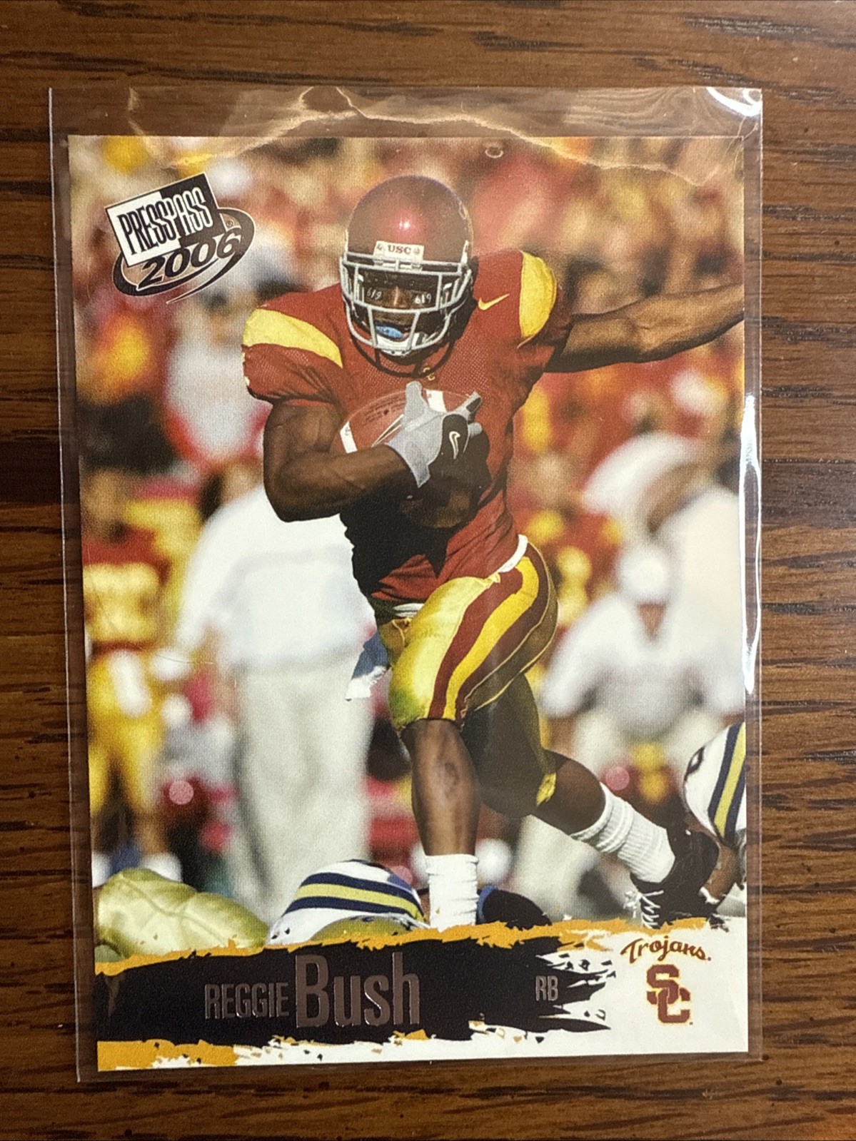 Reggie Bush Press Pass #B13 Blue