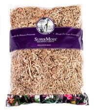 SuperMoss 7 59834 22303 0 Orchid Sphagnum Moss, 1400 in3 Bag Appx. 32oz , Na...