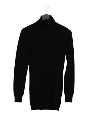 Laura Scott Herren Pullover S Schwarz Viskose mit Polyamid Pulli Neu Mit Etikett