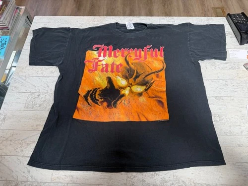 ORIGINAL Vintage Merciful Fate Concert Tour T-Shirt XL 1990s vintage concert t-shirt, vintage, size XL, single stitch, B+ condition