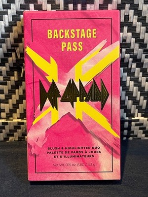 Rock and Roll Beauty DEF LEPPARD Backstage Pass Highlighter Duo Heartbreak NEW