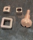 Greenlee Radio Chassis Punch No. 731 Square Punch Set 5/8 inch Knockout 15.8mm  — photo 4